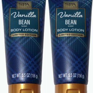 VANILLA BEAN HAND & BODY LOTION 5.5 Oz Each LIMITED EDITION (Set of 2)